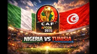 Group C Nigeria vs Tunisia AFCON 25 simulation FL26