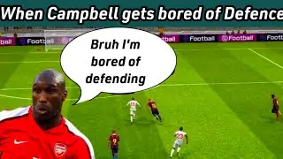 When Sol Campbell is bored of Defence #shorts