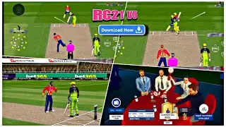 RC21 V5 DOWNLOAD NOW! | IPL AUCTION AND NEW SHOTS 🔥✅
