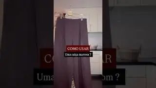 Como usar a cal&ccedil;a marrom #combina&ccedil;&atilde;odecores #cores #dicadelook #fashion #look #oquevestir #marrom