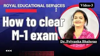 How to clear M1 exam #m1