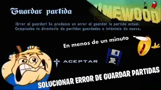 Como arreglar el error de guardar partidas en gta San Andreas (2023)
