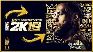 NBA 2K19 FULL TRAILER | Cover & Trailer Review | LeBron James Cover 20th Anniversary Edition