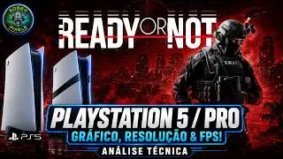 READY OR NOT-PS5/PS5 PRO GR&Aacute;FICOS,RESOLUTION,FPS .Bora Conferir! #readyornot #ps5 #ps5pro