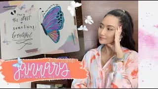 Bullet Journal January 2021 🦋 | Plan with Me | Butterflies 🦋