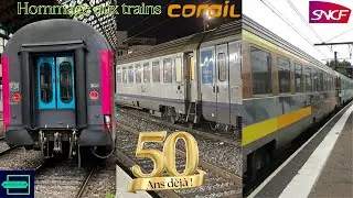 Hommage aux trains corail ! 50 ans déjà !