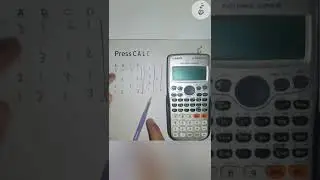 calculating (4&times;4) matrix using calculator (Casio fx-570ES)