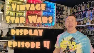 Vintage Star Wars display episode 4