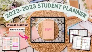 2022-2023 ULTIMATE Digital Student Planner - tour & tutorial