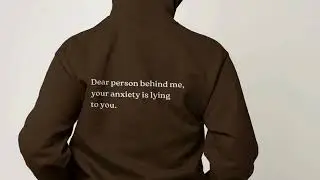 Dear Person Behind Me Hoodie