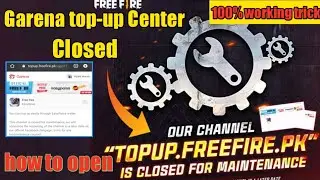 Free Fire topup Center Closed | how to open free fire Pakistan topup Center | fix topup problem.