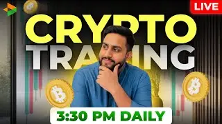 Live Bitcoin Trading  | BTC, ETH & Altcoins Action (13 OCT )-Delta exchange India