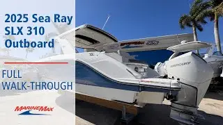 BRAND NEW 2025 Sea Ray SLX 310 Outboard | MarineMax Stuart!
