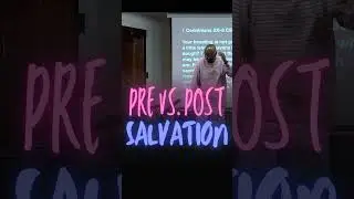 Pre vs  Post Salvation #shorts #christianliving #gospelchurch #makingdisciples #eternalcitychurch