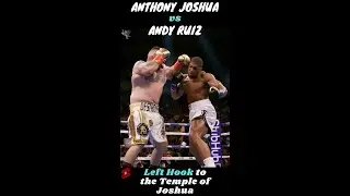 Ultra Slo Mo: Joshua vs Ruiz: The Punch that Knocked Joshua I #BoxingTutorial #shorts