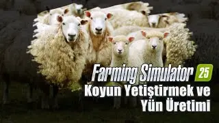 FS25 Rehberi 1.B&ouml;l&uuml;m - Koyun Yetiştirmek ve Y&uuml;n &Uuml;retimi