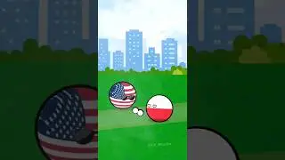 Countries Love United States 🇺🇸 #countryballs #shorts