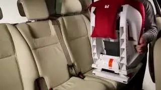 Установка Romer Versafix при помощи ISOFIX