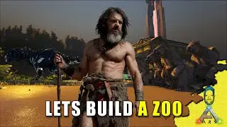 Ark Survival Evolved Let's Build a Zoo - Live Stream EP 100