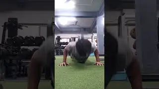 60 seconds me 60 push up 💪 #viralvideo #minivlog #gym   #fitness #exercise