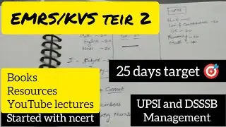 EMRS/KVS TGT MATH teir-2 preparation 🎯✨Books and resources about teir 2📚📝