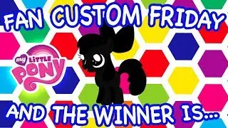 Fan Custom Friday #23 || Filly Mini Pony || Custom OC Pony Giveaway #FCF by MandaPanda Toy Collector