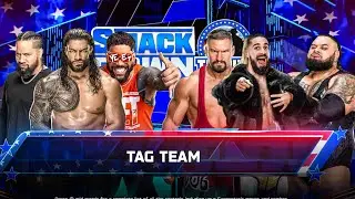 OG Bloodline vs Vision at Friday Night Smackdown | WWE 2K25 Gameplay