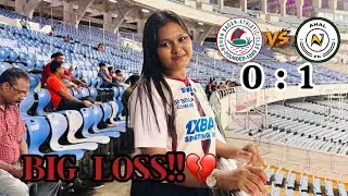 BIG LOSS FOR MOHUNBAGAN 💚❤️|| ACL2 league💔|| মোহনবাগানের পরাজয় সল্টলেক স্টেডিয়ামে 😭💔