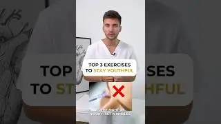 ТОП-3 УПРАЖНЕНИЯ, ЧТОБЫ СОХРАНИТЬ МОЛОДОСТЬ 🔥 #фитнесдлялица #уходзакожей #остеопатия #йогадлялиц...