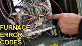 Furnace Error Fault Code Lights - Repair, Troubleshoot, Fix, Diagnose