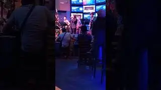 Live band at Hard Rock Penang,Malaysia