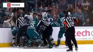 &Ccedil;a brasse entre les Sharks et le Lightning