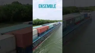 Mcs Ensemble 🤜⚓🤛 In de opvaart op het Julianakanaal onderweg naar #barge_terminal_born