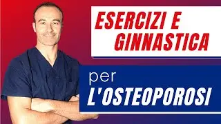 ESERCIZI e GINNASTICA per OSTEOPOROSI: correre, camminare o allenamento con i pesi?