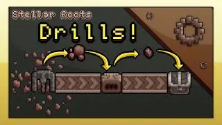 Adding AUTOMATED ORE drilling to my indie game!