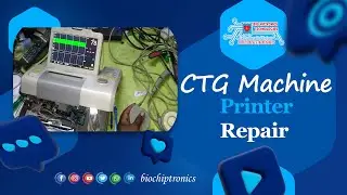 #13 WELCARE CTG MACHINE PRINTER PROBLEM REPAIR