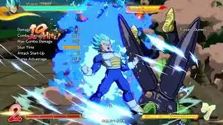 dbfz vegeta blue optimal combo
