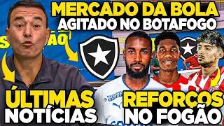 BOTAFOGO vai ANUNCIAR 😱 SEXTA AGITADA no BOTAFOGO! TEXTOR FECHANDO PACOTÃO de REFORÇOS no FOGÃO!