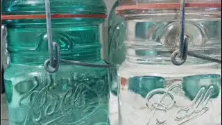 Depression Canning: Bail and Wire Mason Jars