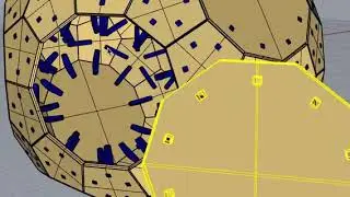 From mesh to interlocked structure Rhino Python Script
