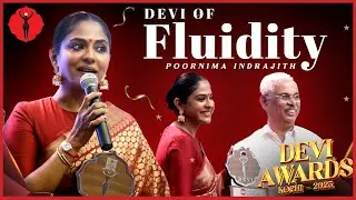 Designer and actor Poornima Indrajith : Devi Awards Kochi 2025