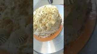 Butterscotch cake. #butterscotchcake#cakedecoratingtips #cake #cakedecorating #cakeshorts #combo