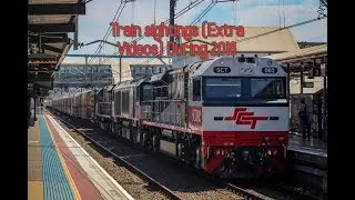 Train Sightings (Extra videos) from 2018