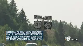 MDOT public meeting set to discuss upcoming roundabout project in Ishpeming
