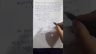 How to solve and present answers for numericals according to Mark distribution .THE LAST VIDEO !