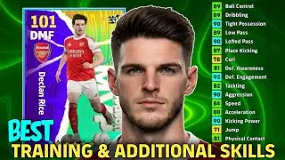 How to Train Declan Rice Perfectly in eFootball 2026 | Max Level & Best Build 🔥