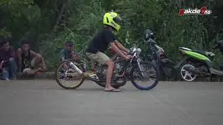 Ninja 155cc dari Setyoko Penceng setting perdana di Jayapura, Papua.