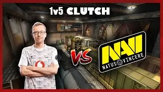 chrisJ GODLIKE 1v5 Clutch vs Natus Vincere - ICE Challenge 2020
