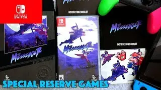UNBOXING! The Messenger Limited Edition - Nintendo Switch - Special Reserve Games