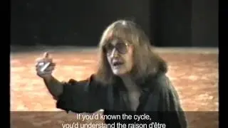 Question and answer session with Noa Eshkol, 1987